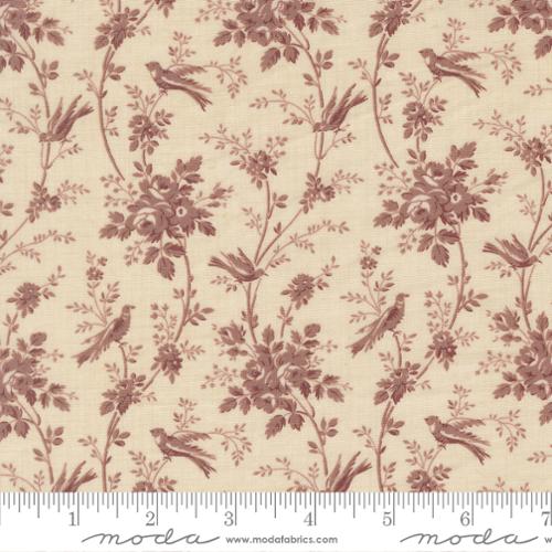 Oiseaux Florals Birds Pearl Lavender- Fleur De Paris