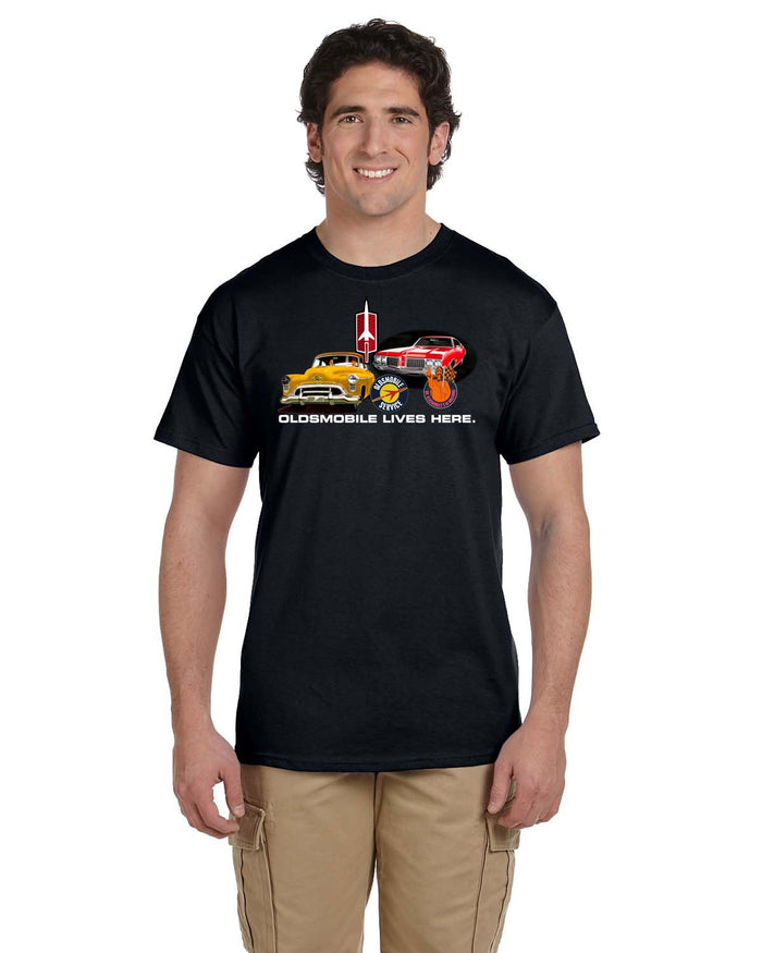 Oldsmobile LIVES HERE T-Shirt