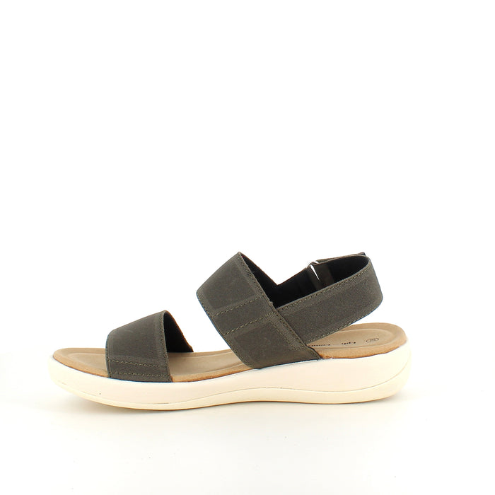Olivgrön Cph-Comfort sandal – mjuk, stödjande och flexibel sandal