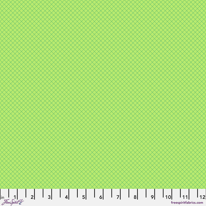 On the Grid - Apple || Tula Pink True Colors