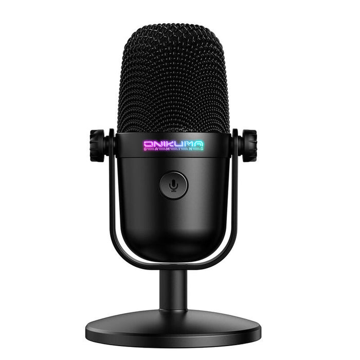 Onikuma M830 Colorful RGB USB Condenser Gaming Microphone