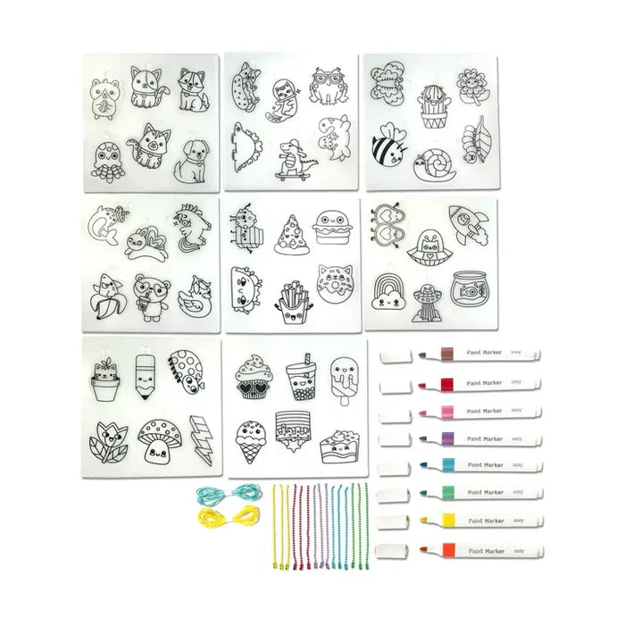Ooly - Shrink-Its! D.I.Y. Shrink Art Kit Deluxe (73 PC Set)