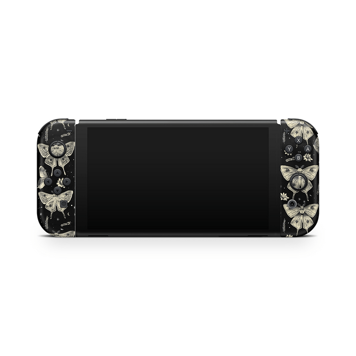 Oriental Moths Nintendo Switch OLED Decal Skin