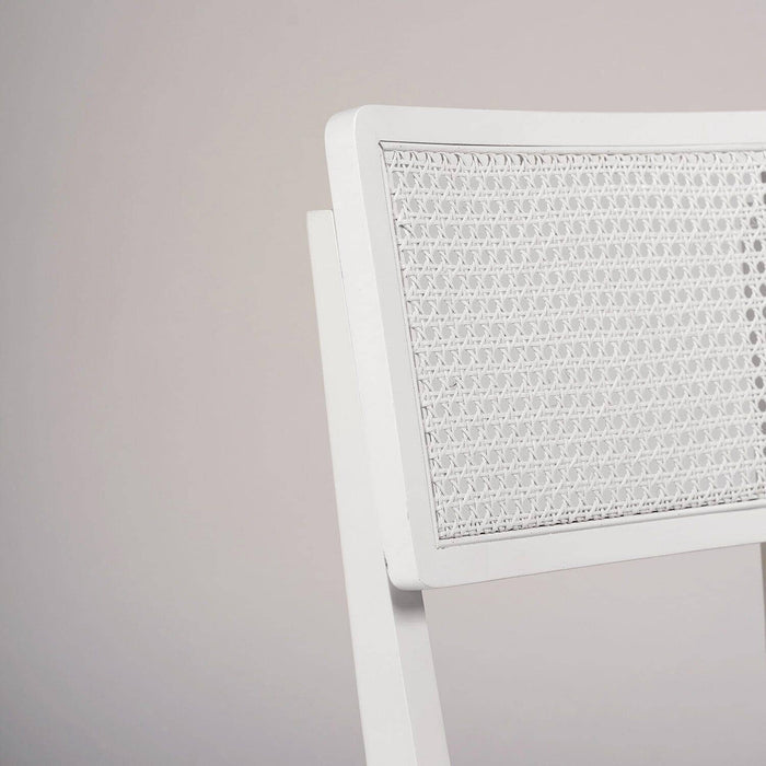 Charlie dining chair - white