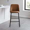 Sheffield bar stool - tan - Laura James