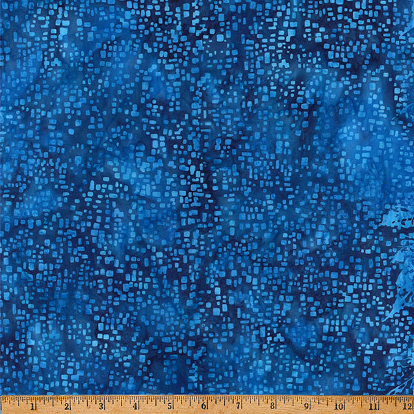 Over the Rainbow- Navy Batik