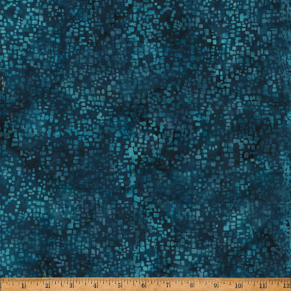 Over the Rainbow- Teal Batik