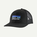 Patagonia P 6 Logo Trucker Hat Black
