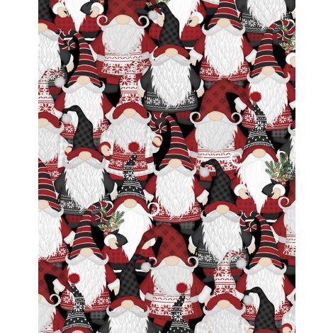 Packed Gnomes Black- Snowy Gnome