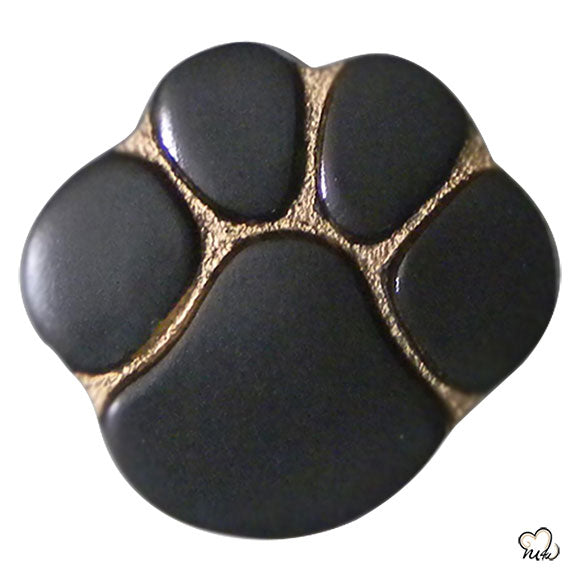 Paw Print Custom Pet Urn - Slate - ExquisiteUrns