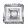 Pearled Square Chip & Dip | Mariposa Serving Trays and More