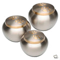Pet Urn - Pewter Buddy Pet Cremation Urn For Ashes - Small Sized Urn - ExquisiteUrns