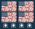 Pieces of America- Placemat Panel