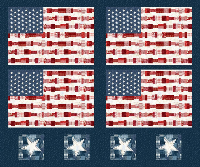 Pieces of America- Placemat Panel