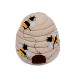 Pincushion 3in x 3in x 3.75 in Bee Hive