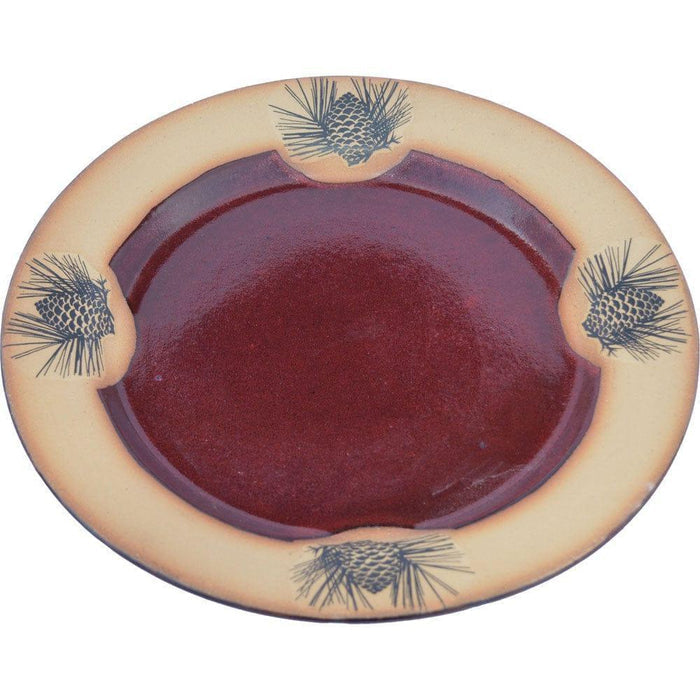 Pinecone Lodge Dinner Plate - Made in the USA - Your Western Decor