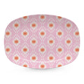 Pink and Orange Ikat Platter