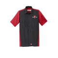 Pontiac GTO Red Kap Regular Fit Short Sleeve Two-Tone Mechanics Shirt