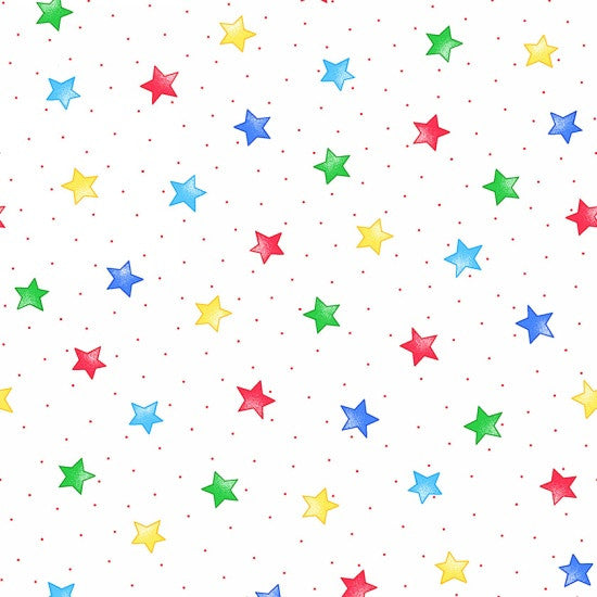 Primary Stars Flannel
