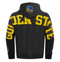 Black Pro Standard Golden State Warriors Wingspan Hoodie with team logo