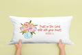 Proverbs 3:5 12x18 Pillow