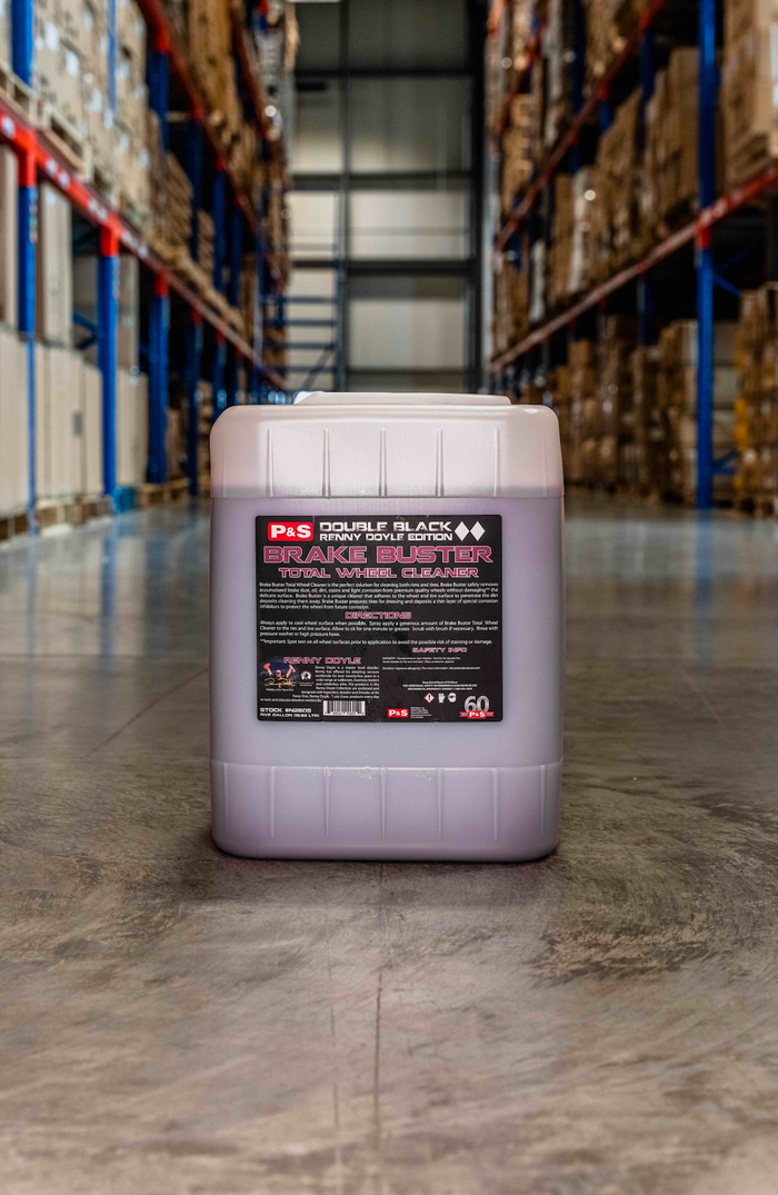 P&S - 5 GALLON | APC, Bead Maker, Brake Buster, Bug Off, Carpet Bomber, Iron Buster, IRS Foaming Shampoo, Multi-Dressing VOC Compliant, Paint Gloss, Pearl Auto Shampoo, Radiance, Swift, True Vue, Terminator, Undressed Cleaner, and Xpress Interior