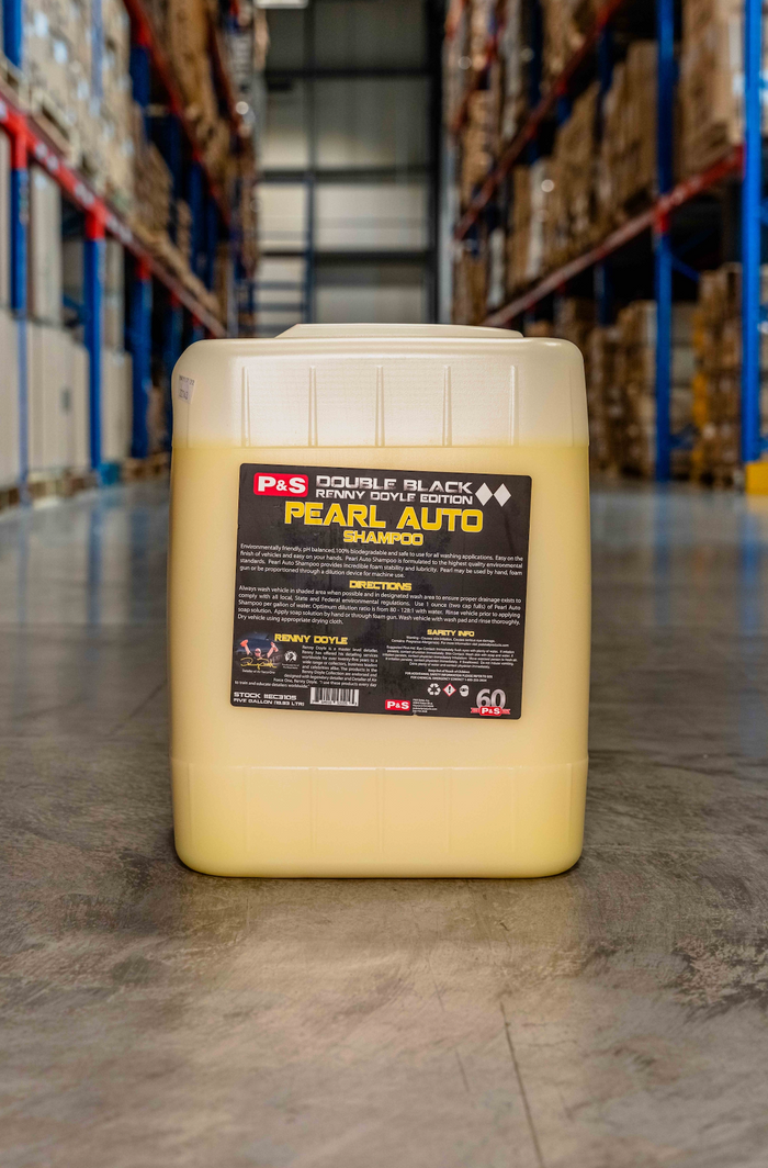 P&S - 5 GALLON | APC, Bead Maker, Brake Buster, Bug Off, Carpet Bomber, Iron Buster, IRS Foaming Shampoo, Multi-Dressing VOC Compliant, Paint Gloss, Pearl Auto Shampoo, Radiance, Swift, True Vue, Terminator, Undressed Cleaner, and Xpress Interior