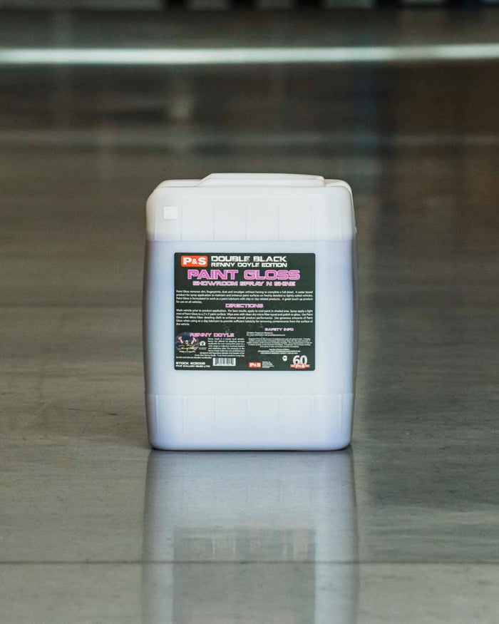P&S - 5 GALLON | APC, Bead Maker, Brake Buster, Bug Off, Carpet Bomber, Iron Buster, IRS Foaming Shampoo, Multi-Dressing VOC Compliant, Paint Gloss, Pearl Auto Shampoo, Radiance, Swift, True Vue, Terminator, Undressed Cleaner, and Xpress Interior