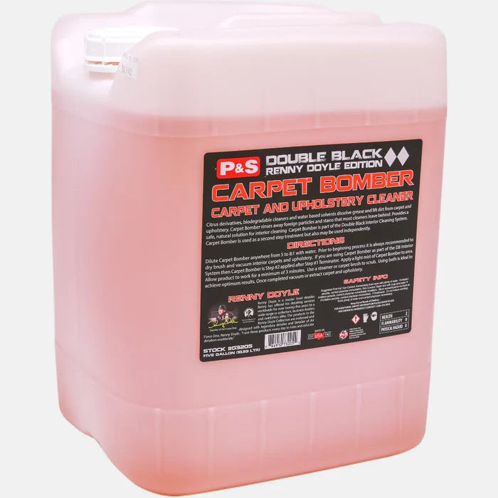 P&S - 5 GALLON | APC, Bead Maker, Brake Buster, Bug Off, Carpet Bomber, Iron Buster, IRS Foaming Shampoo, Multi-Dressing VOC Compliant, Paint Gloss, Pearl Auto Shampoo, Radiance, Swift, True Vue, Terminator, Undressed Cleaner, and Xpress Interior
