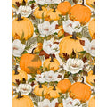 Pumpkin and Florals Cream- Oh My Gourd