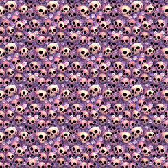 Purple Skulls- Witchypoo