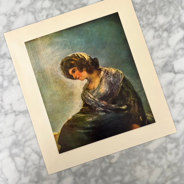 Rare Vintage 1954 Goya Print