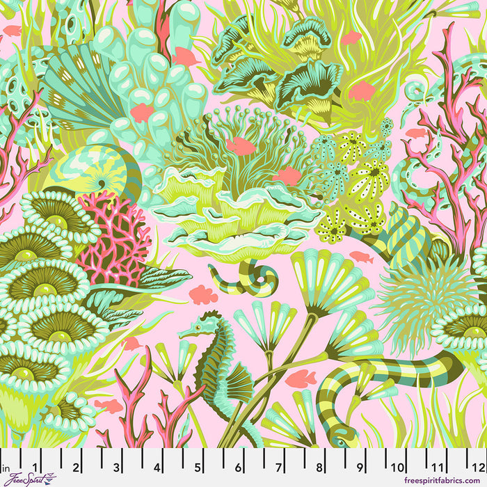 Reef What You Sew- Coralline- Floral Reef