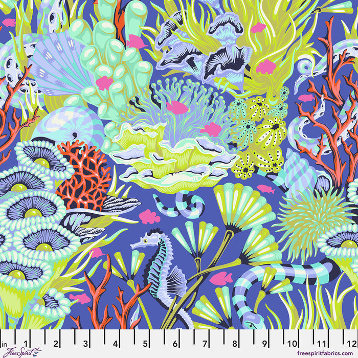 Reef What You Sew- Marine- Floral Reef