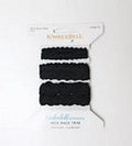 Rick Rack Trim Black