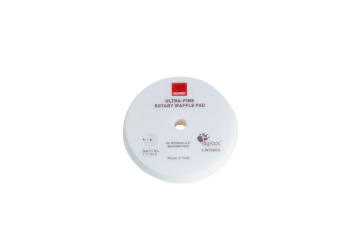 RUPES WAFFLE PADS ULTRA-FINE (WHITE) 3", 5", 6", 6.5"