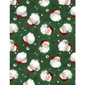 Santa Head Toss Green- The Jolly North