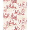 Scenic Toile Cream/Red- The Jolly North