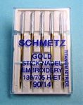 Schmetz Gld Titanium Emb 1490