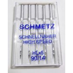 Schmetz HLX5 Quilting Hish Speed 5pk sz14/90