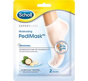 Scholl fotmask – ger intensiv fukt för torra fötter