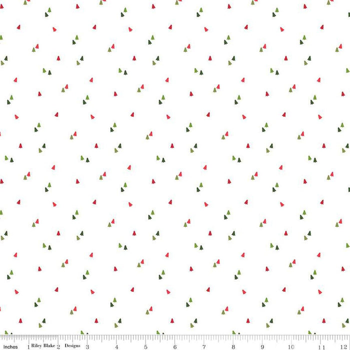 Seasonal Basics Trees White