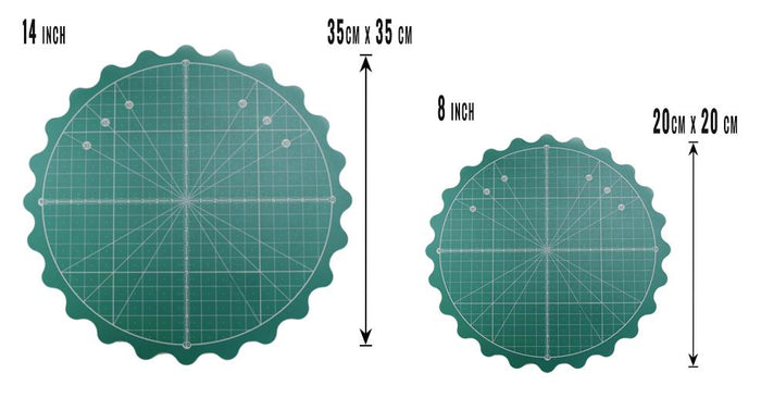 Self-Healing Circle Rotating Cutting Mat