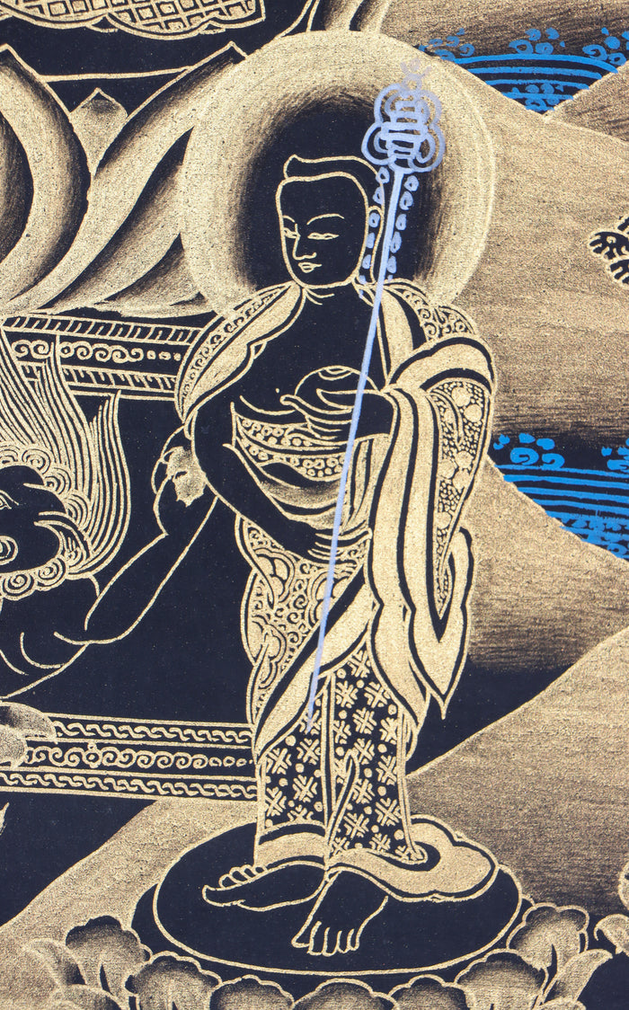 Shakyamuni Buddha Thangka Painting - Lucky Thanka