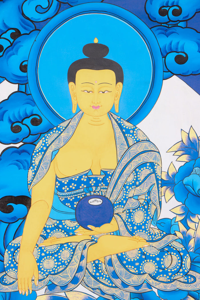 Shakyamuni Buddha Thangka for enlightment.