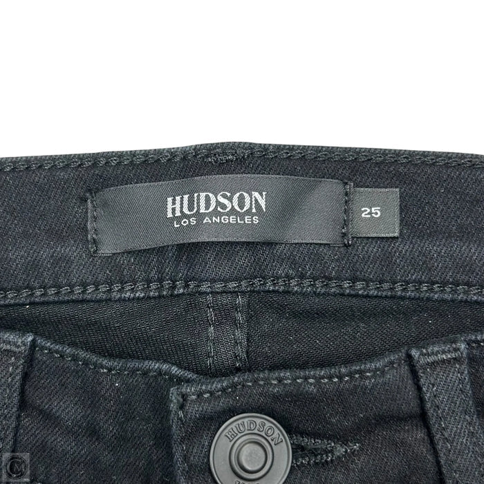 Shorts By Hudson In Black Denim, Size: 0