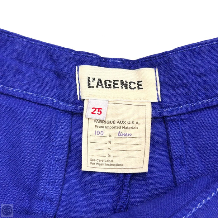 Shorts By L Agence In Blue, Size: 0