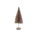 Sisal Bottle Brush Tree 12"H with Wood Base in Cream
