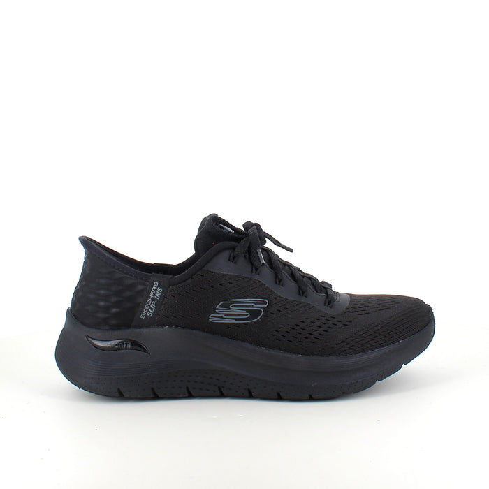 Skechers Slip-ins med Arch Fit – svart sneaker med hands-free komfort