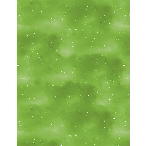Sky & Stars Green- Spooky Tails